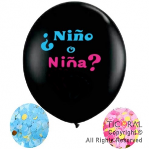 PIÑATA REVELACION DE GENERO CELESTE Y ROSA X 1